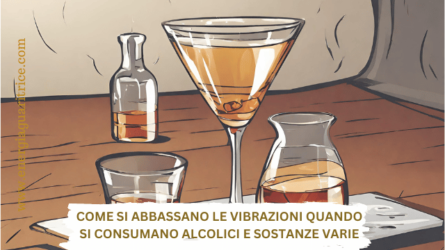 Come si abbassano le vibrazioni quando si consumano alcolici e sostanze varie