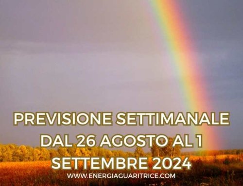 SETTIMANA DAL 26 AGOSTO AL 1 SETTEMBRE 2024