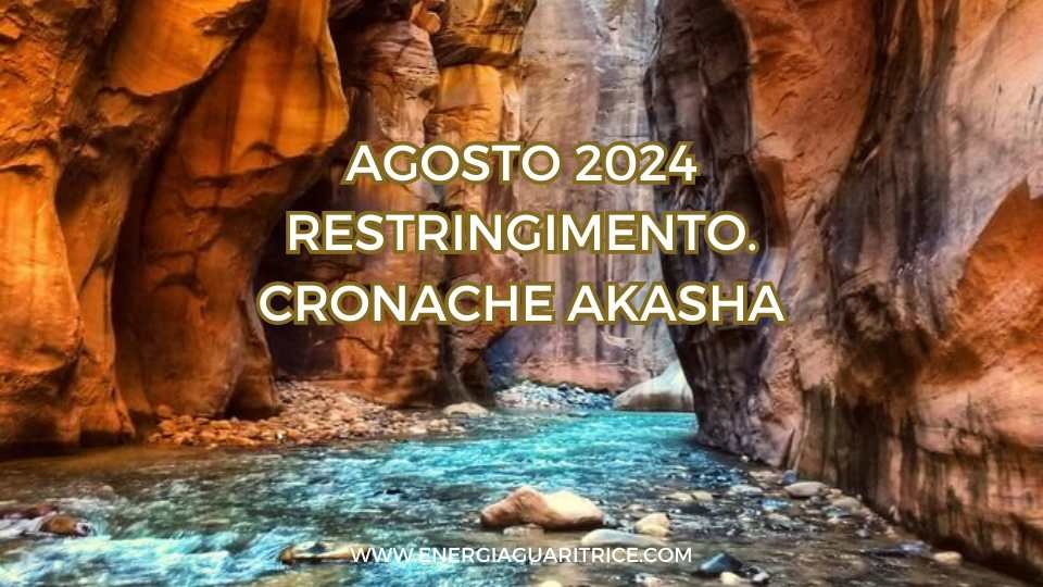 Agosto 2024 Restringimento