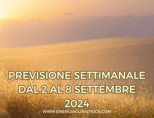 SETTIMANA DAL 2 AL 8 SETTEMBRE 2024