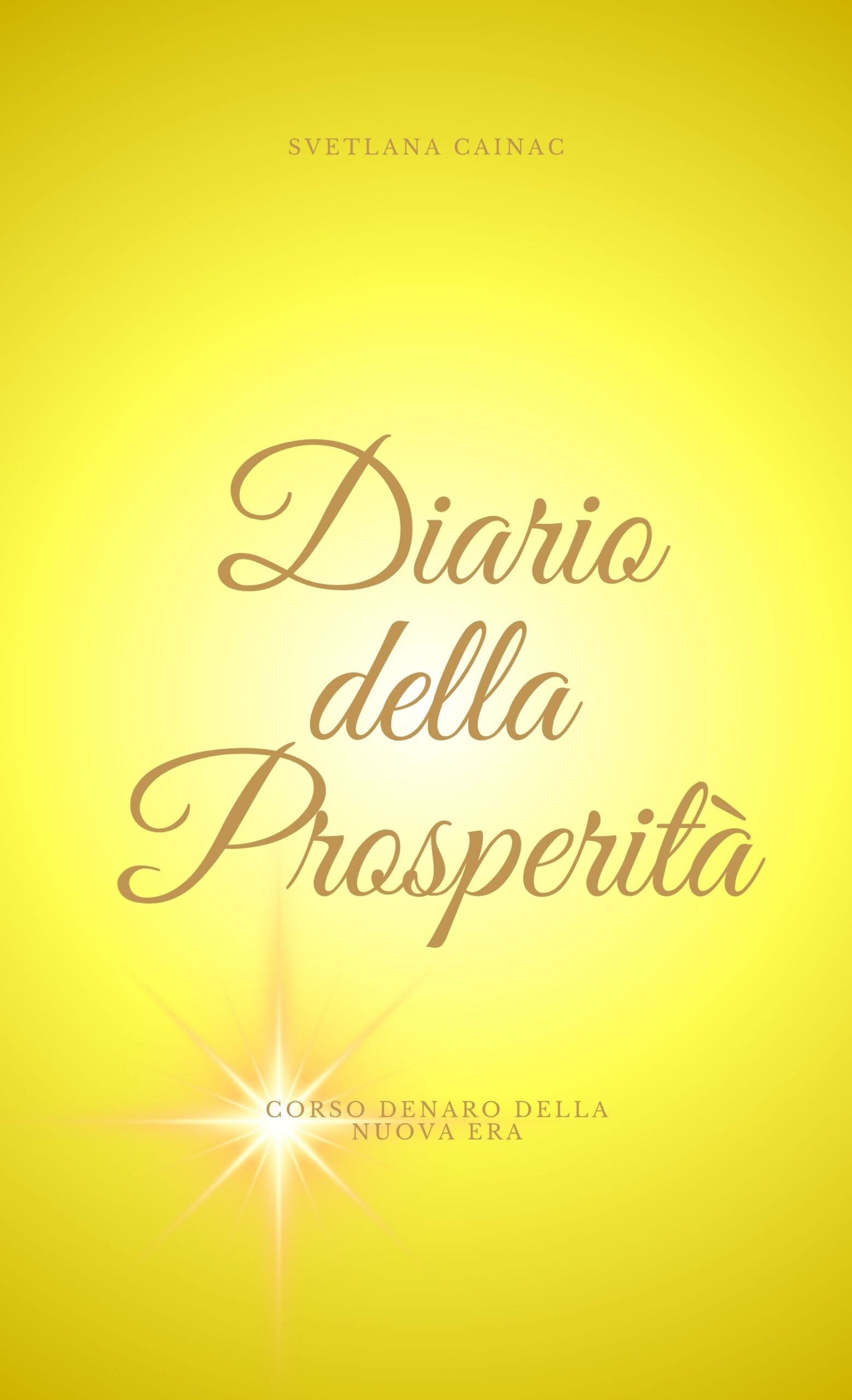 Copertina Diario della Prosperità